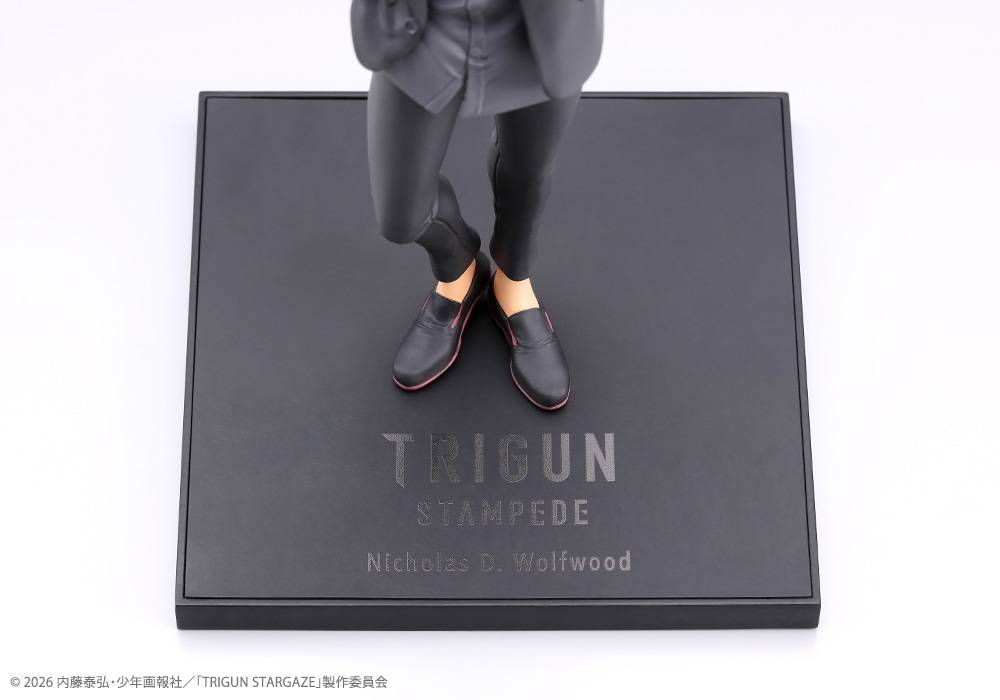 Oshi Works: Trigun Stampede – Nicholas D. Wolfwood 1/8 Scale Figure [Kotobukiya] (Pre-Order) Kotobukiya