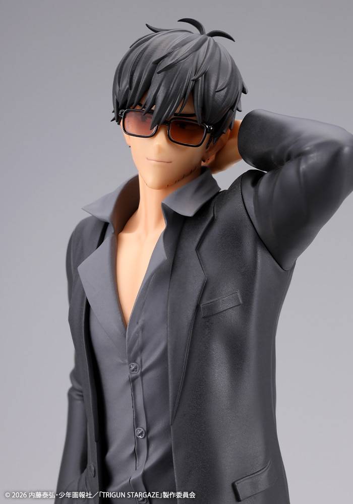 Oshi Works: Trigun Stampede – Nicholas D. Wolfwood 1/8 Scale Figure [Kotobukiya] (Pre-Order) Kotobukiya