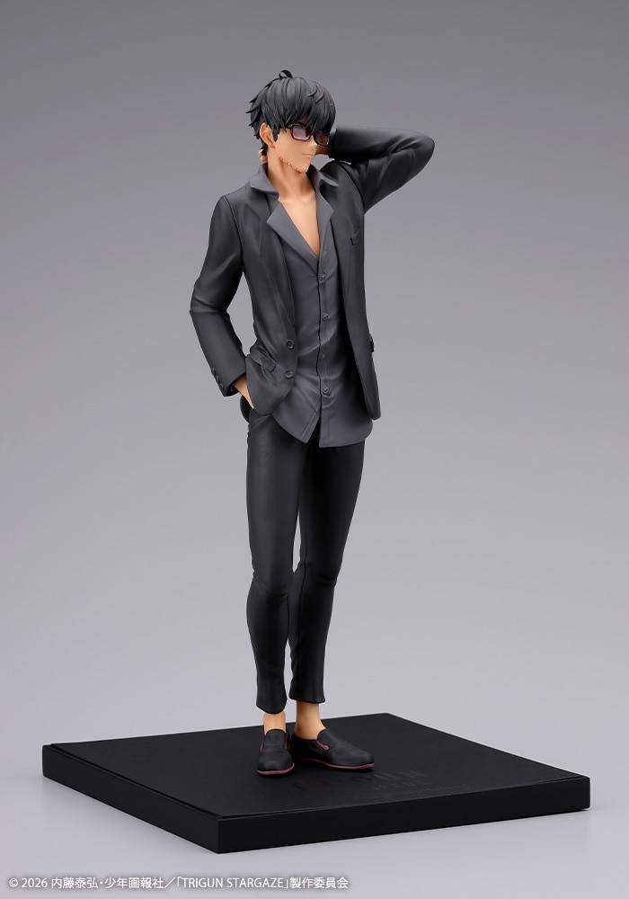 Oshi Works: Trigun Stampede – Nicholas D. Wolfwood 1/8 Scale Figure [Kotobukiya] (Pre-Order) Kotobukiya