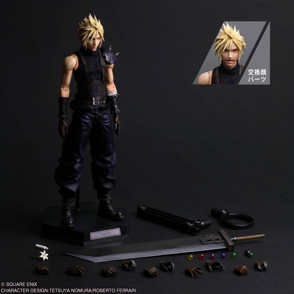 [Square Enix] Play Arts Kai: Final Fantasy VII Rebirth - Cloud Strife (Reissue) (Pre-Order)