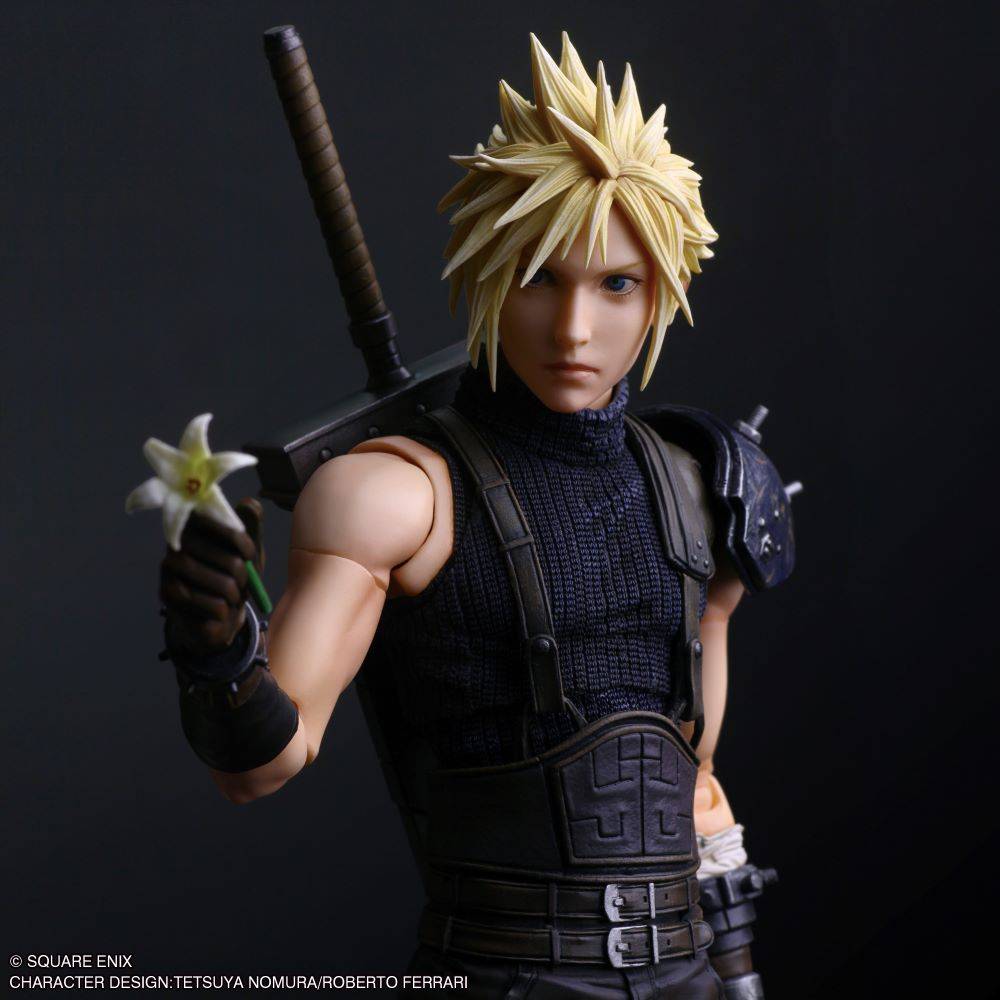 [Square Enix] Play Arts Kai: Final Fantasy VII Rebirth - Cloud Strife (Reissue) (Pre-Order)