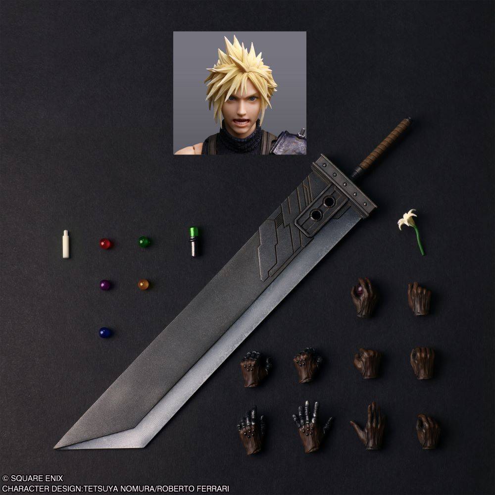 [Square Enix] Play Arts Kai: Final Fantasy VII Rebirth - Cloud Strife (Reissue) (Pre-Order)