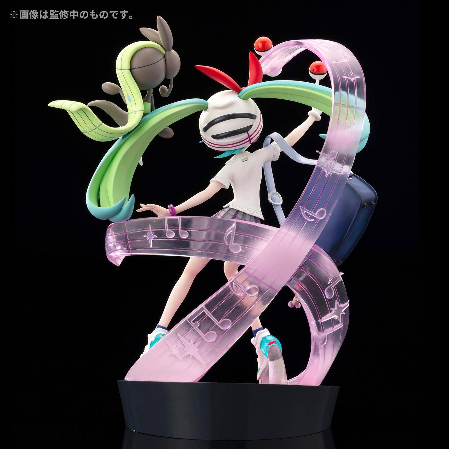 PokéMiku 18 Harmony Stage – Hatsune Miku (Esper) & Meloetta (Limited Edition) Scale Figure [The Pokémon Company] (Pre-Order) The Pokémon Company