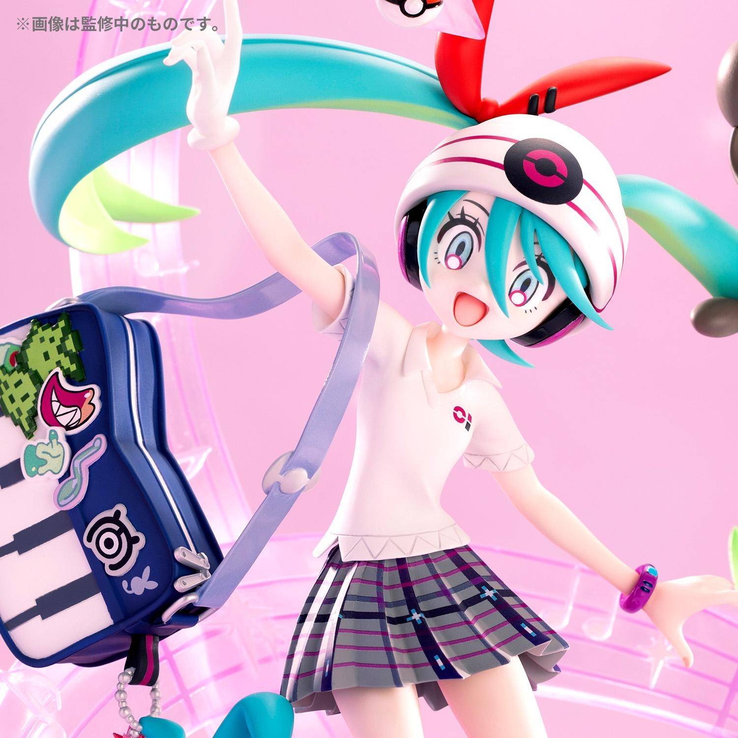 PokéMiku 18 Harmony Stage – Hatsune Miku (Esper) & Meloetta (Limited Edition) Scale Figure [The Pokémon Company] (Pre-Order) The Pokémon Company