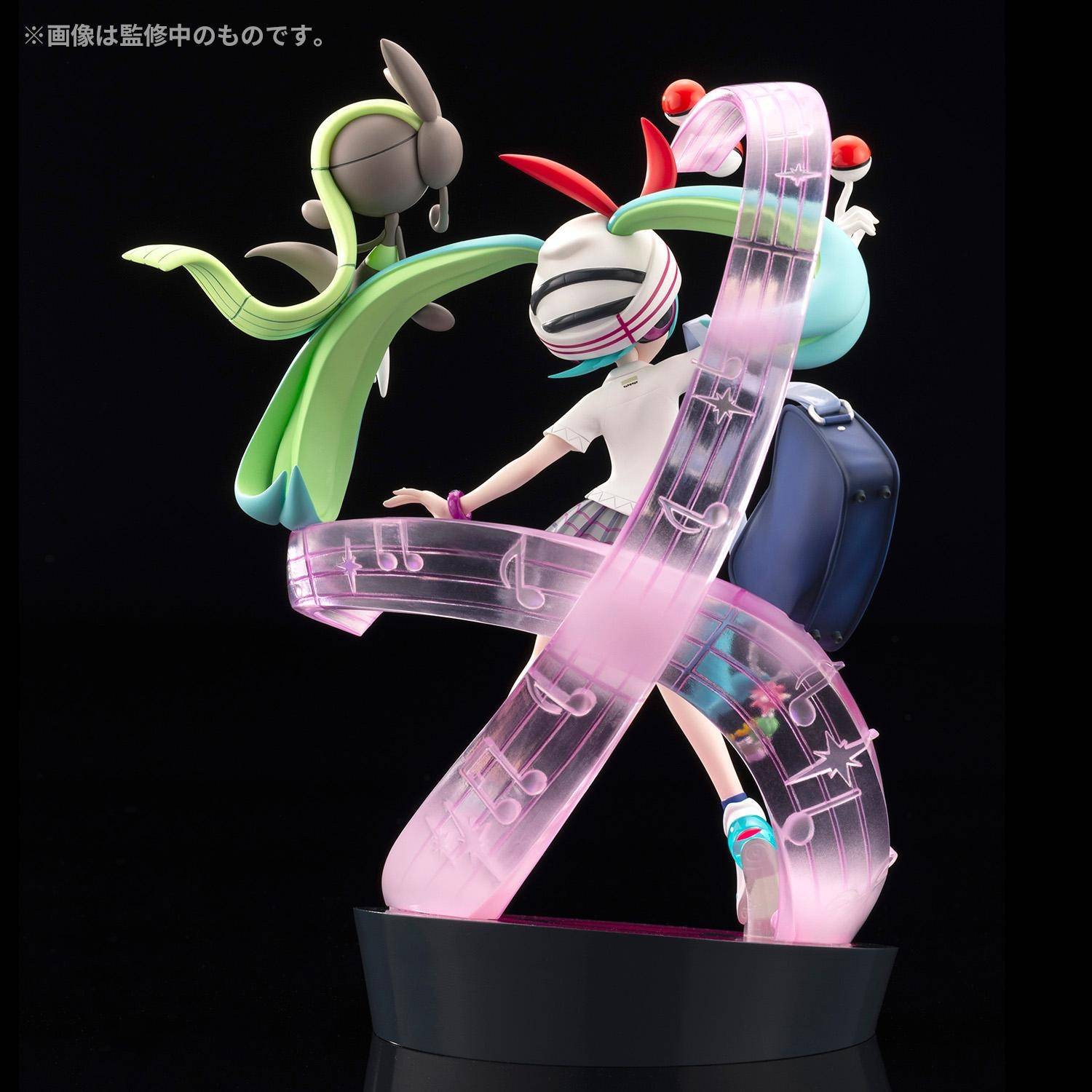 PokéMiku 18 Harmony Stage – Hatsune Miku (Esper) & Meloetta (Limited Edition) Scale Figure [The Pokémon Company] (Pre-Order) The Pokémon Company
