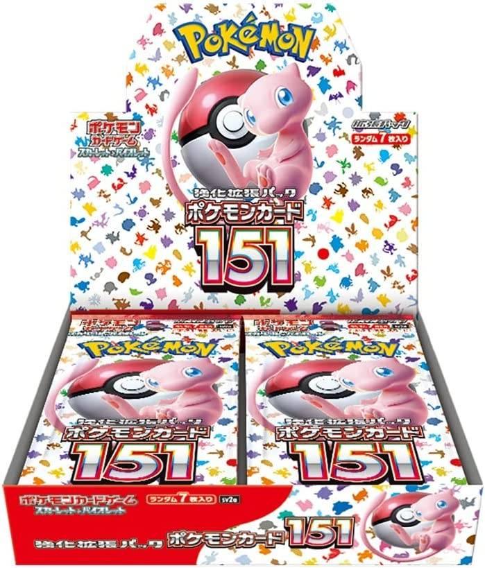 [Trading Cards] Pokemon TCG Expansion Pack: Scarlet & Violet Series - SV2a - Pokemon Card 151 (20 Packs/Box)(Instock) The Pokémon Company