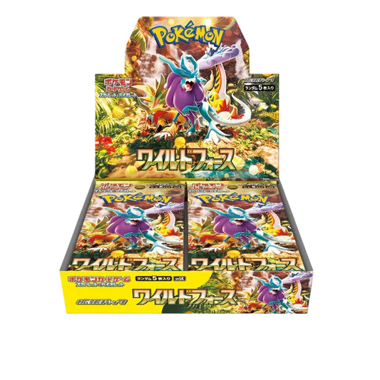 [Trading Cards] Pokemon TCG Expansion Pack: Scarlet & Violet - Wild Force (30Packs/Box) (Pre-Order) The Pokémon Company