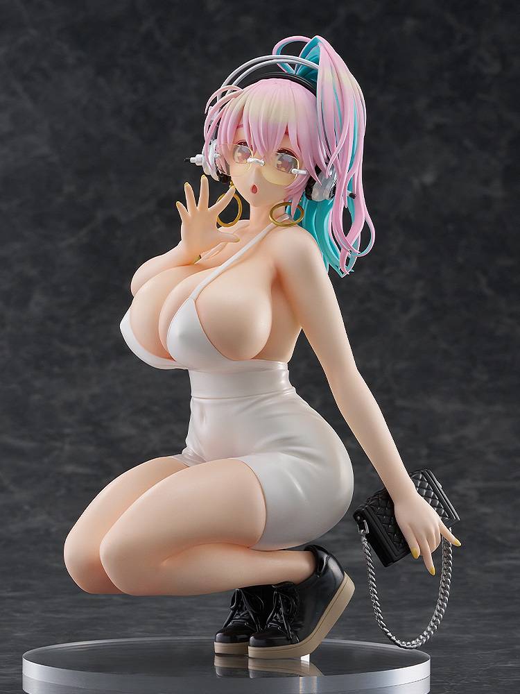 POP UP PARADE L Size – Super Sonico (15th Anniversary Mini Dress Ver.) [Good Smile Company] (Pre-Order) Good Smile Company