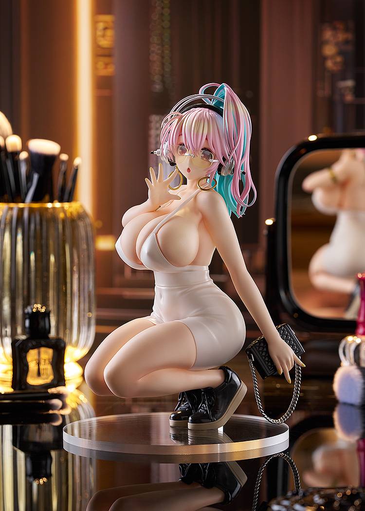 POP UP PARADE L Size – Super Sonico (15th Anniversary Mini Dress Ver.) [Good Smile Company] (Pre-Order) Good Smile Company