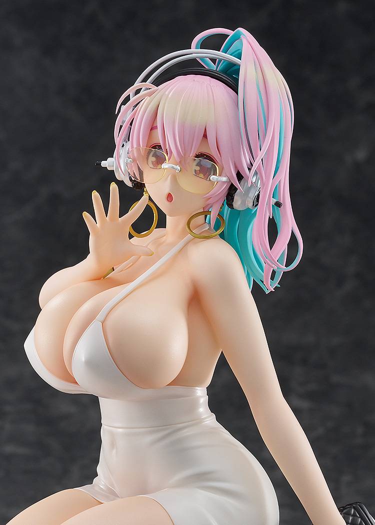 POP UP PARADE L Size – Super Sonico (15th Anniversary Mini Dress Ver.) [Good Smile Company] (Pre-Order) Good Smile Company