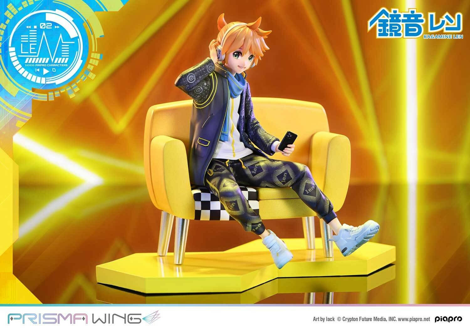 [Prime 1 Studio] Prisma Wing: Priapro Characters - Kagamine Len 1/7 (Art by lack) (Pre-Order) - AnisoftPH