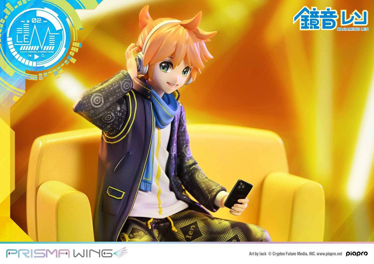 [Prime 1 Studio] Prisma Wing: Priapro Characters - Kagamine Len 1/7 (Art by lack) (Pre-Order) - AnisoftPH