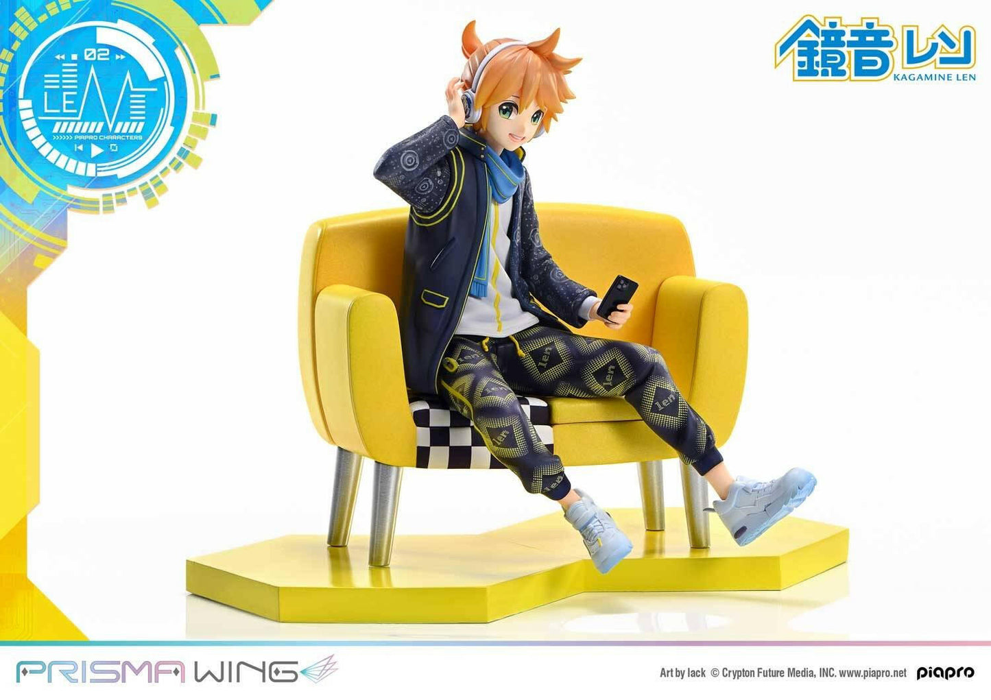 [Prime 1 Studio] Prisma Wing: Priapro Characters - Kagamine Len 1/7 (Art by lack) (Pre-Order) - AnisoftPH