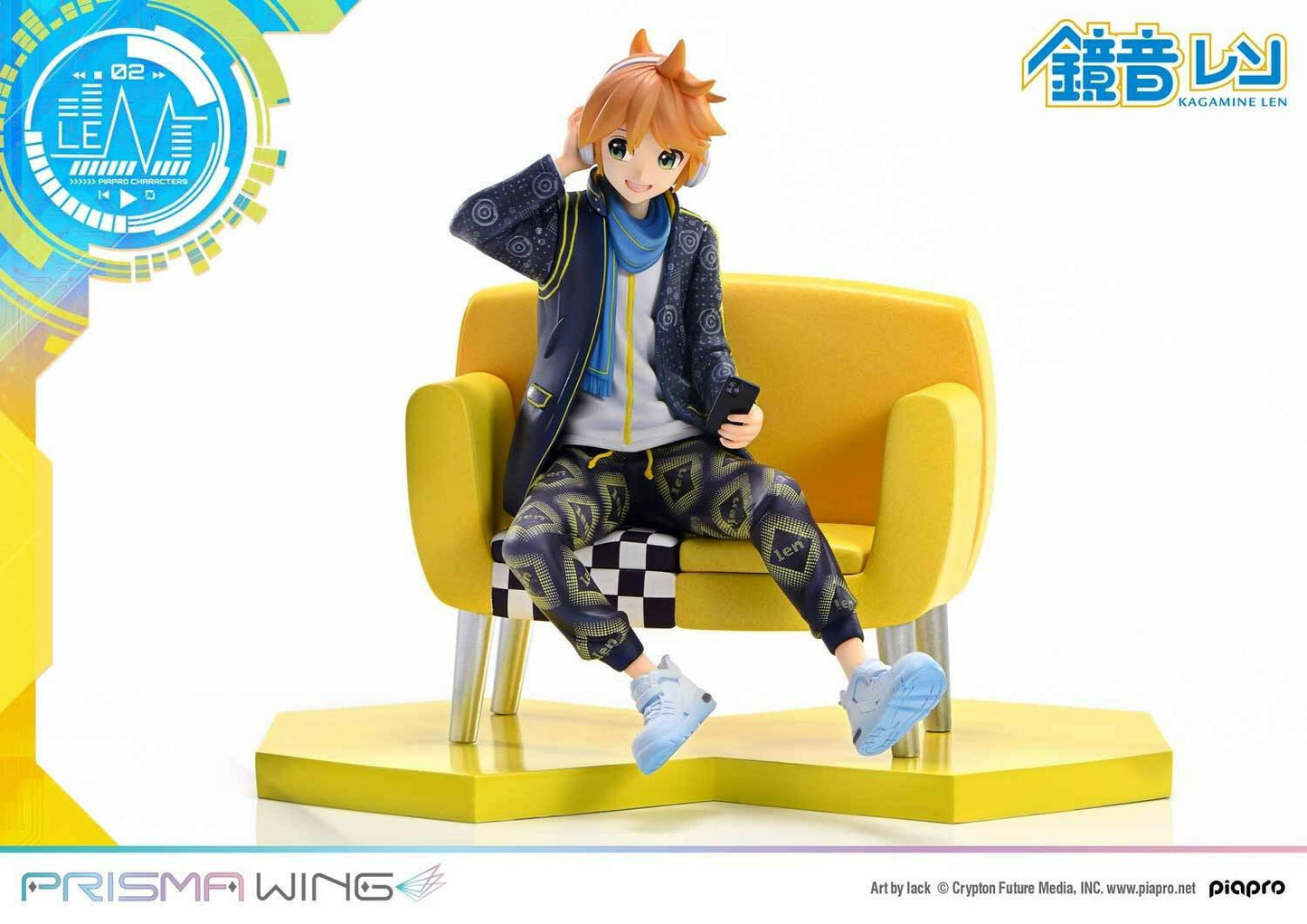 [Prime 1 Studio] Prisma Wing: Priapro Characters - Kagamine Len 1/7 (Art by lack) (Pre-Order) - AnisoftPH