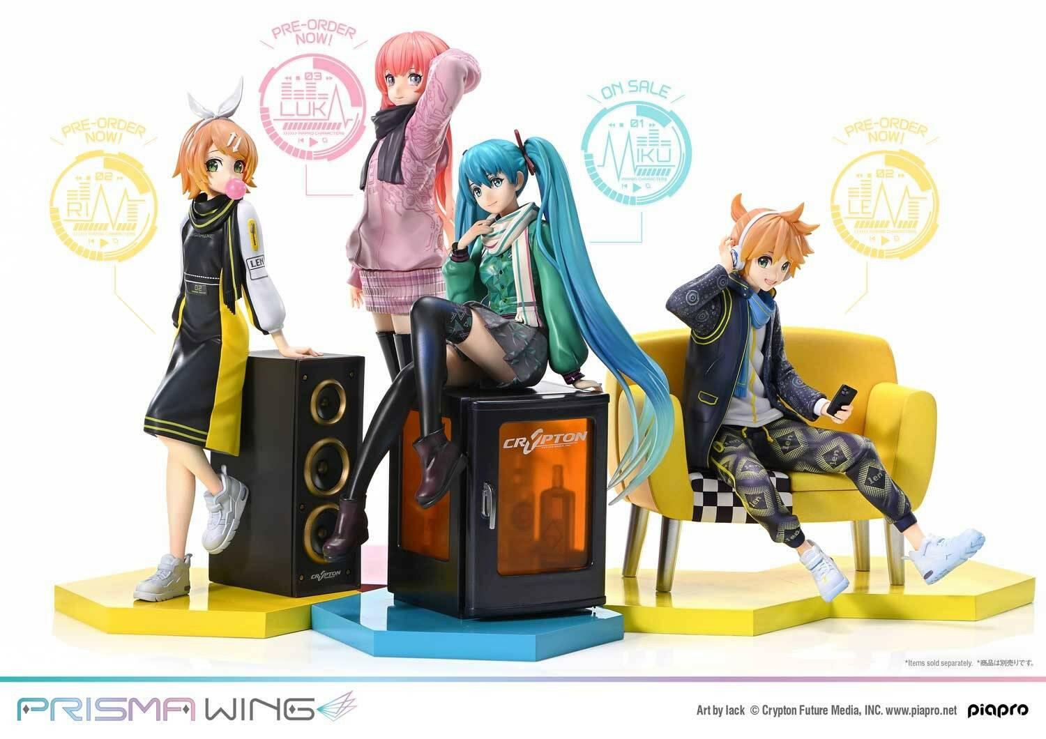 [Prime 1 Studio] Prisma Wing: Priapro Characters - Kagamine Len 1/7 (Art by lack) (Pre-Order) - AnisoftPH