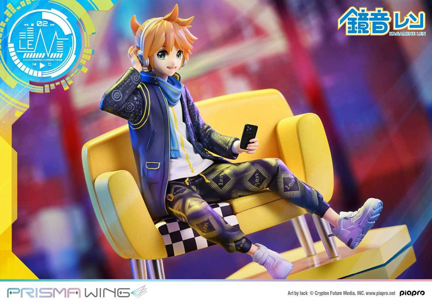 [Prime 1 Studio] Prisma Wing: Priapro Characters - Kagamine Len 1/7 (Art by lack) (Pre-Order) - AnisoftPH