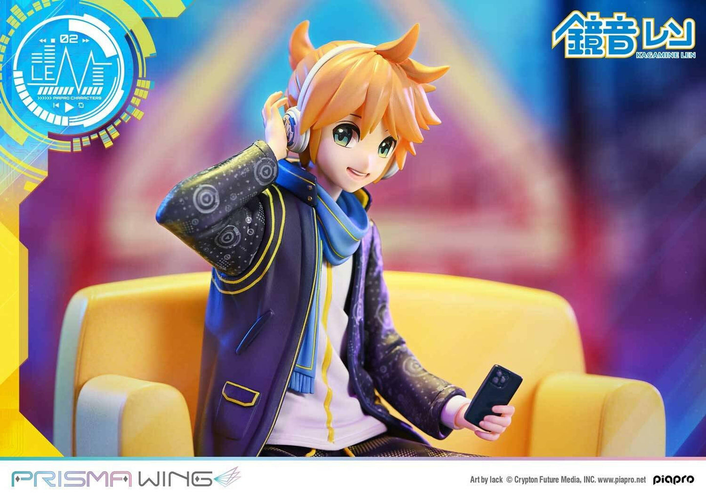 [Prime 1 Studio] Prisma Wing: Priapro Characters - Kagamine Len 1/7 (Art by lack) (Pre-Order) - AnisoftPH