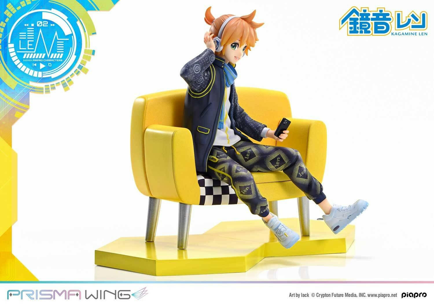 [Prime 1 Studio] Prisma Wing: Priapro Characters - Kagamine Len 1/7 (Art by lack) (Pre-Order) - AnisoftPH