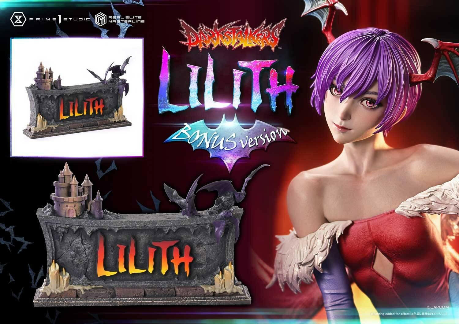 Real Elite Masterline: Darkstalkers - Lilith 1/4 (Limited) [Prime 1 Studio] - AnisoftPH