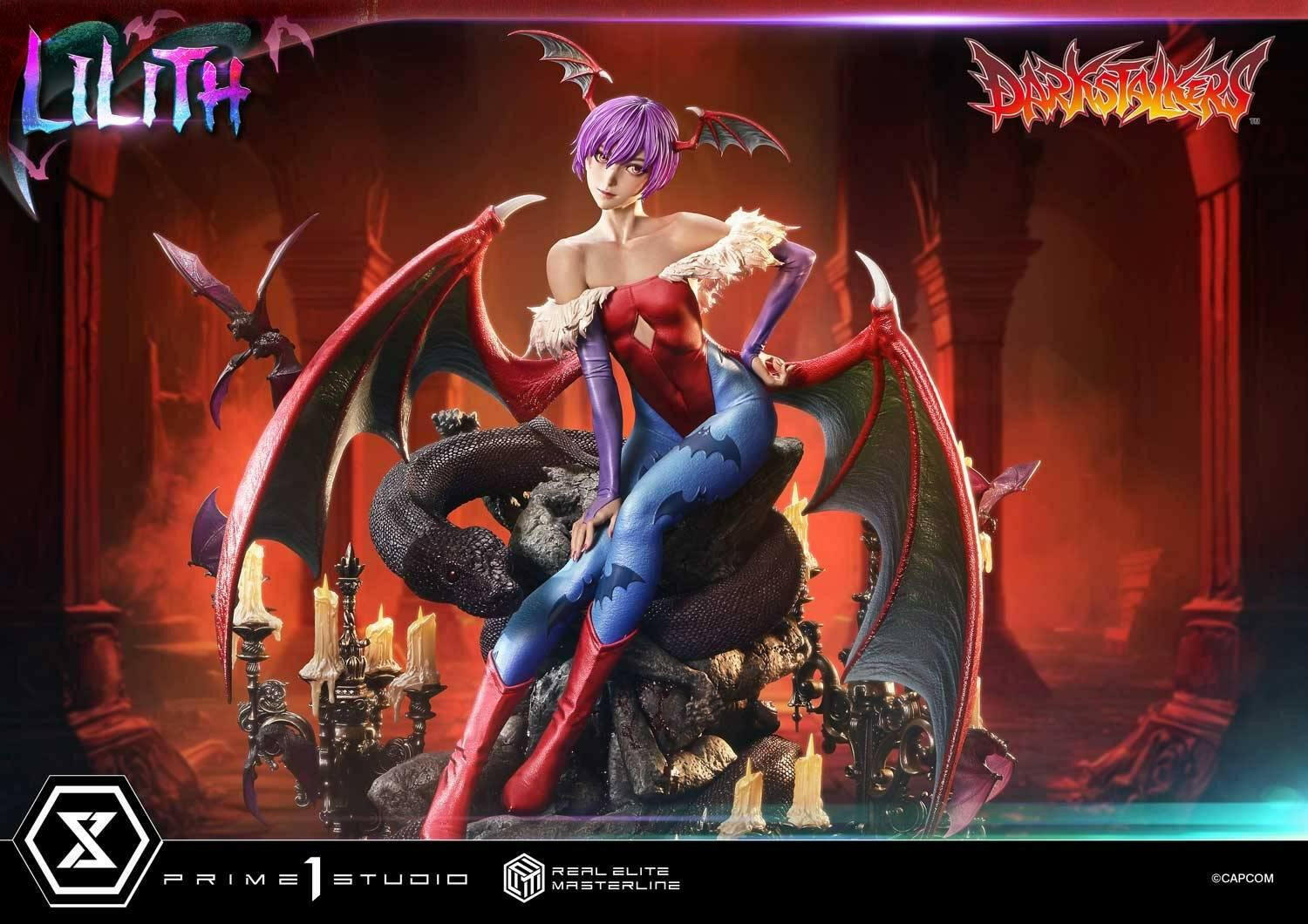 Real Elite Masterline: Darkstalkers - Lilith 1/4 [Prime 1 Studio] - AnisoftPH