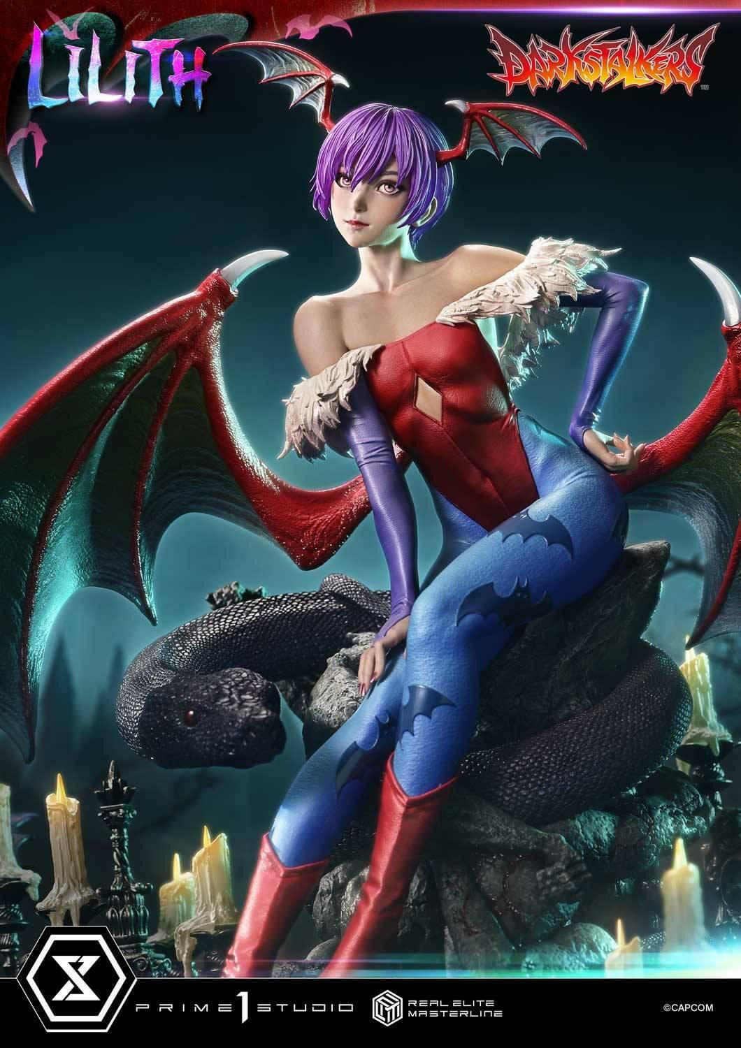 Real Elite Masterline: Darkstalkers - Lilith 1/4 [Prime 1 Studio] - AnisoftPH