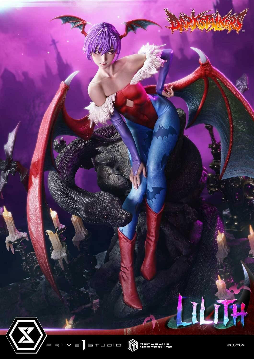 Real Elite Masterline: Darkstalkers - Lilith 1/4 [Prime 1 Studio] - AnisoftPH