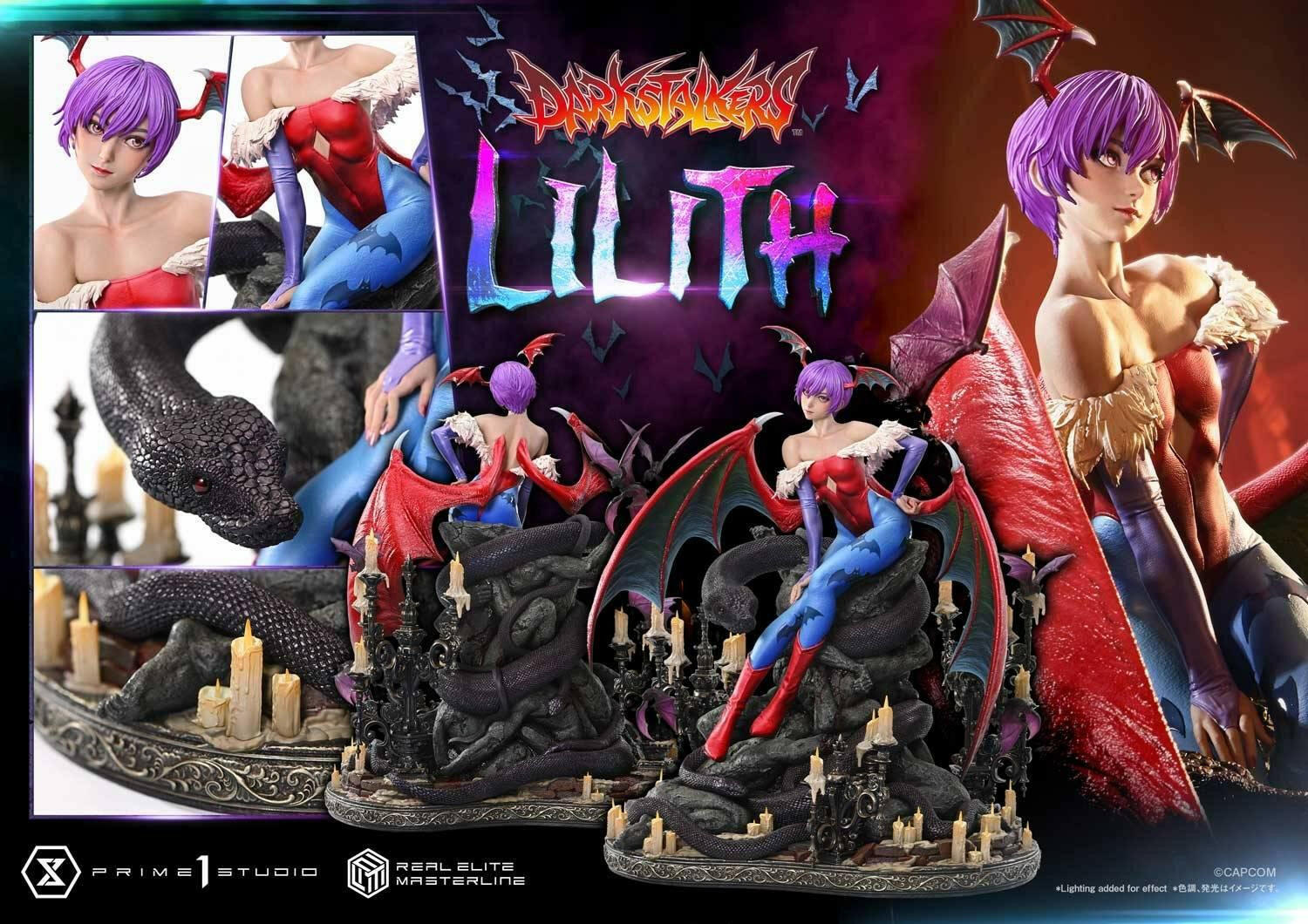 Real Elite Masterline: Darkstalkers - Lilith 1/4 [Prime 1 Studio] - AnisoftPH