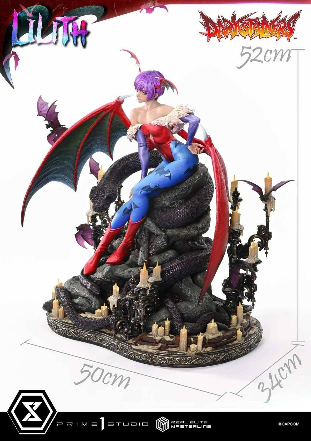 Real Elite Masterline: Darkstalkers - Lilith 1/4 [Prime 1 Studio] - AnisoftPH