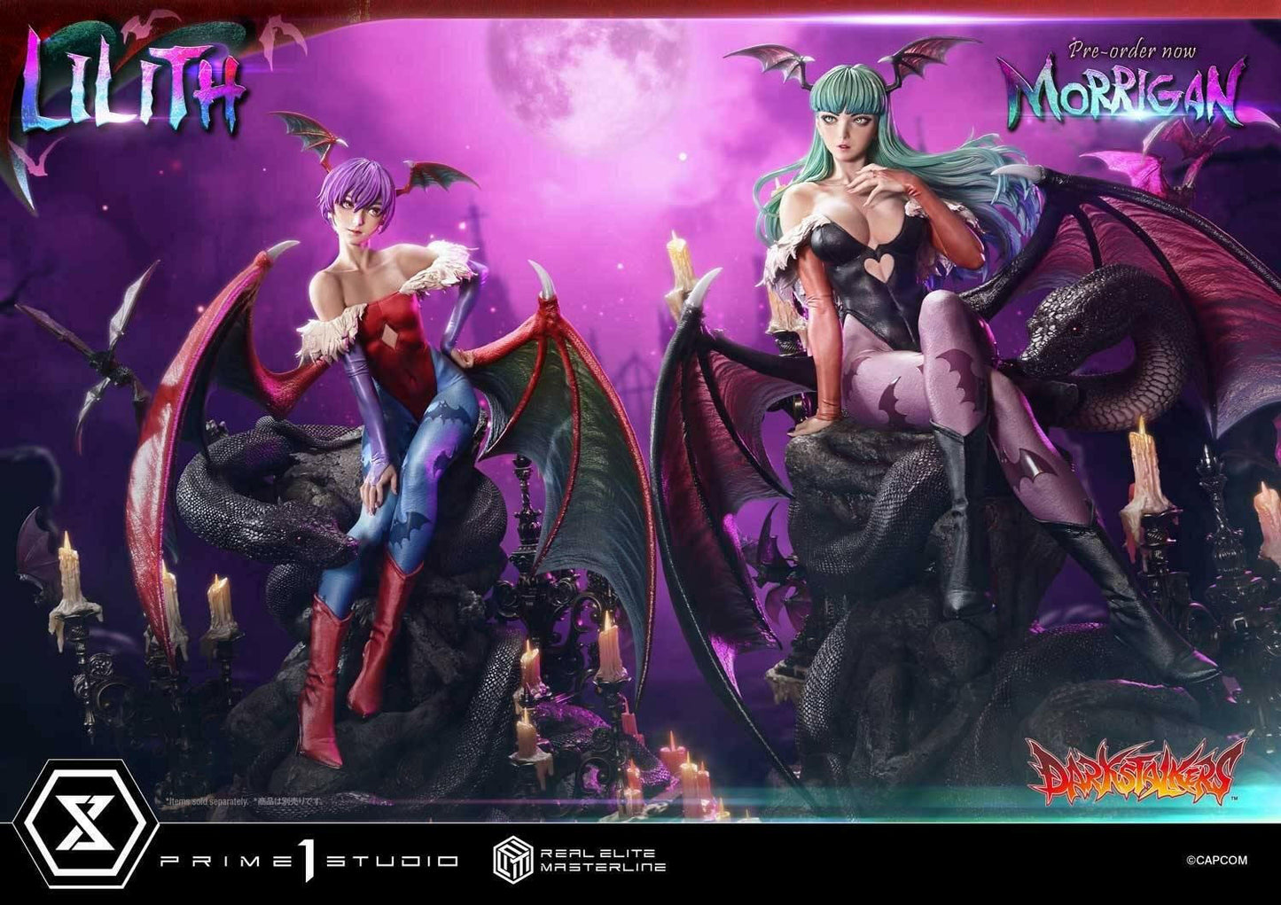 Real Elite Masterline: Darkstalkers - Lilith 1/4 [Prime 1 Studio] - AnisoftPH