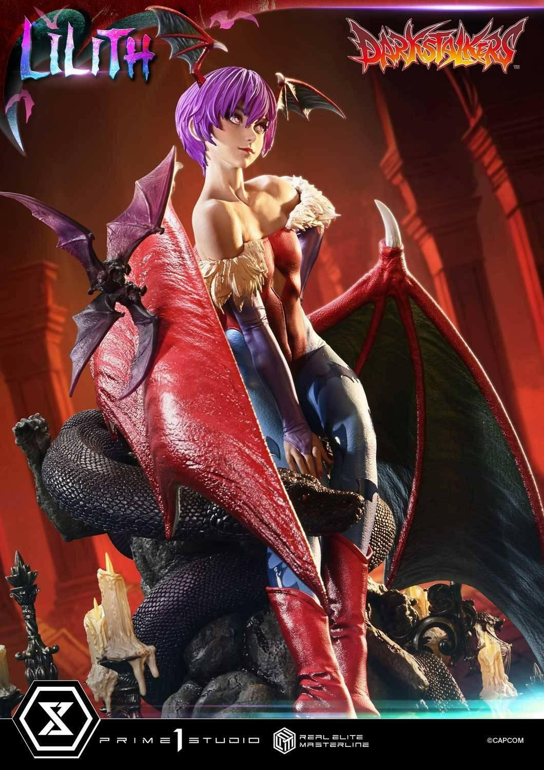 Real Elite Masterline: Darkstalkers - Lilith 1/4 [Prime 1 Studio] - AnisoftPH