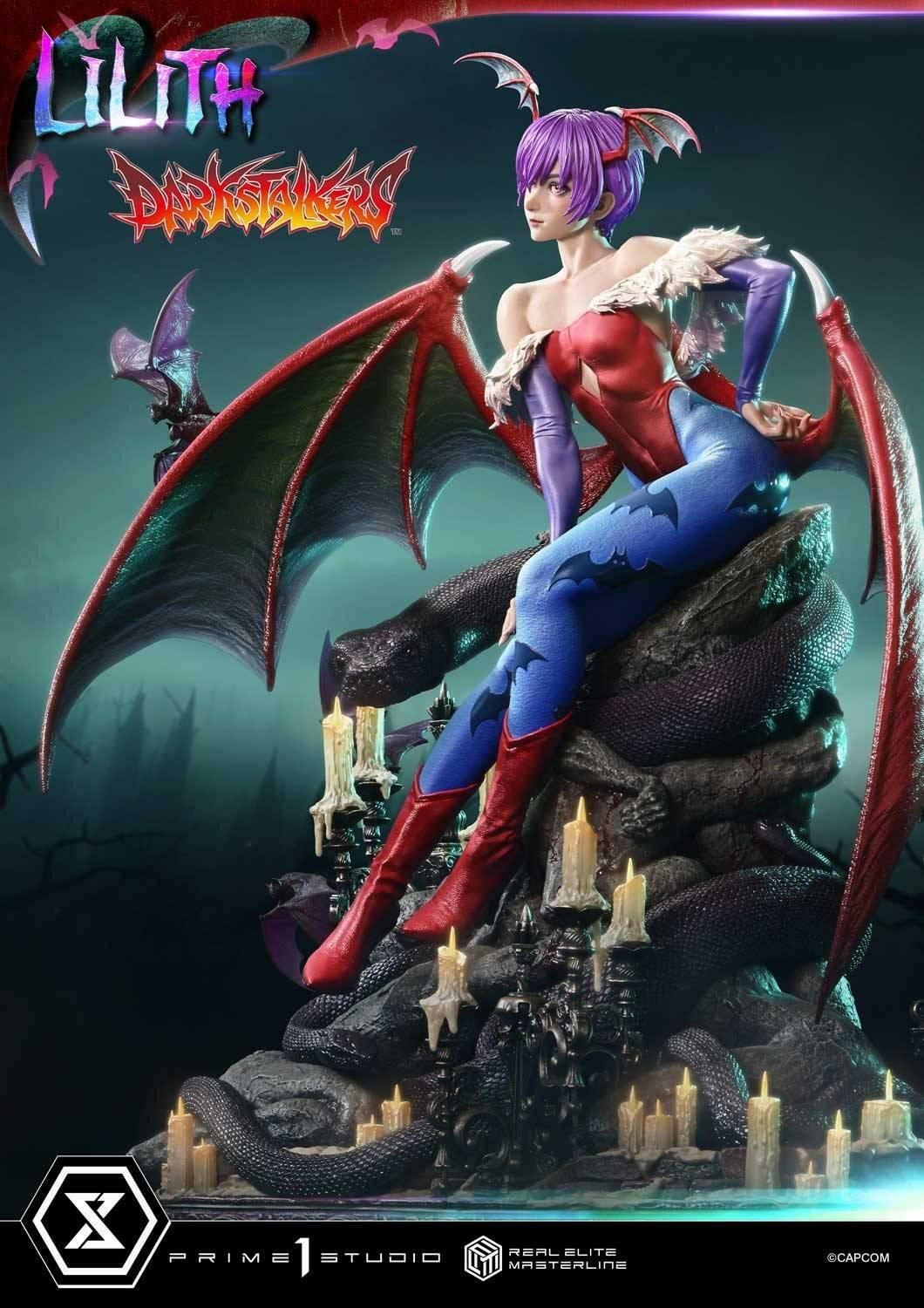 Real Elite Masterline: Darkstalkers - Lilith 1/4 [Prime 1 Studio] - AnisoftPH
