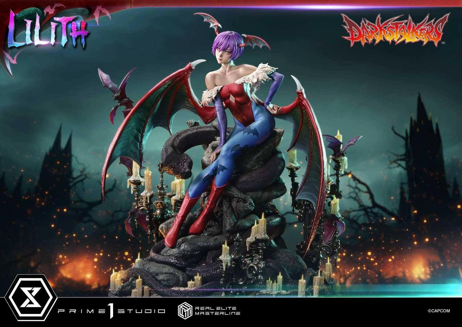 Real Elite Masterline: Darkstalkers - Lilith 1/4 [Prime 1 Studio] - AnisoftPH