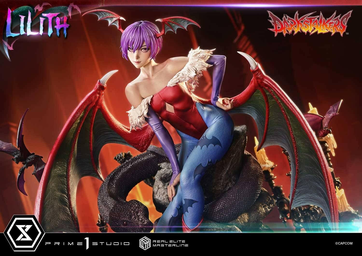 Real Elite Masterline: Darkstalkers - Lilith 1/4 [Prime 1 Studio] - AnisoftPH