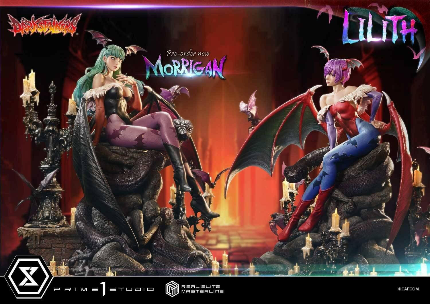 Real Elite Masterline: Darkstalkers - Lilith 1/4 [Prime 1 Studio] - AnisoftPH