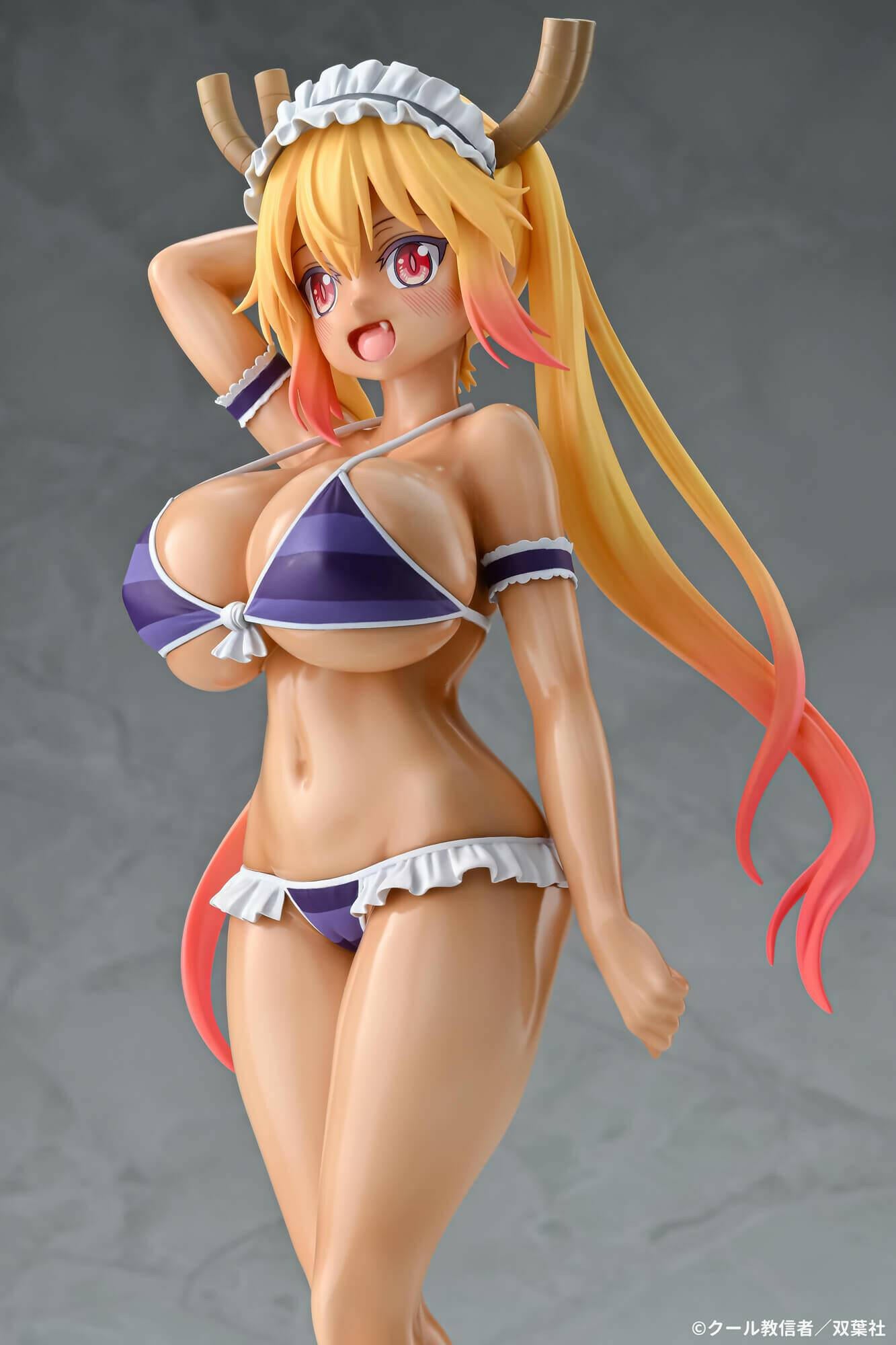 [Q-Six] Miss Kobayashi's Dragon Maid: Tohru (Bikini Suntan Ver.) 1/7 (Pre-Order) - AnisoftPH