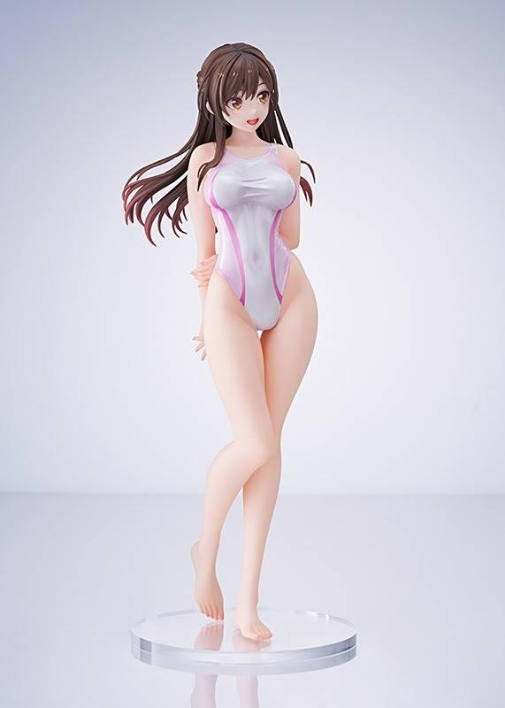 [Amakuni] Rent-A-Girlfriend: Chizuru Mizuhara - Competitive Swimsuit Ver. (Pink Line) (Limited Edition) 1/7 (Pre-Order) Amakuni