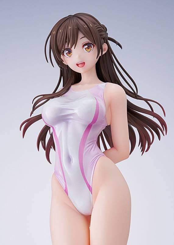[Amakuni] Rent-A-Girlfriend: Chizuru Mizuhara - Competitive Swimsuit Ver. (Pink Line) (Limited Edition) 1/7 (Pre-Order) Amakuni