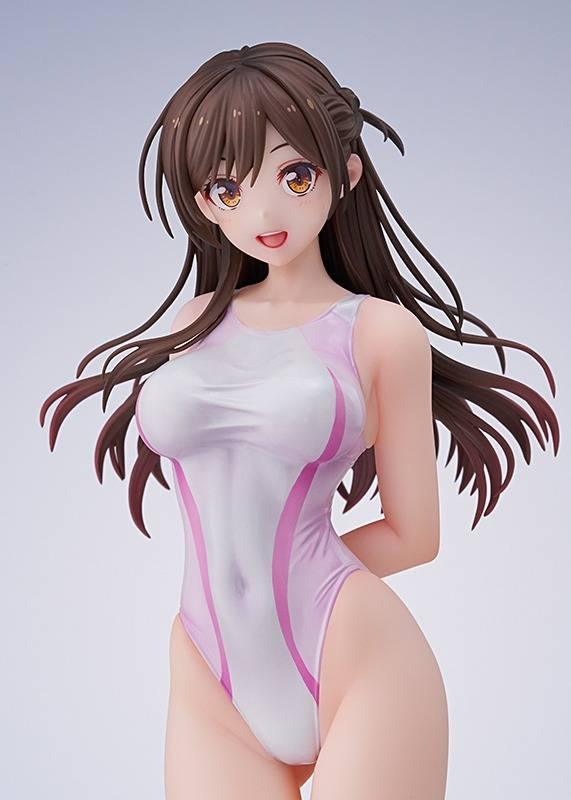 [Amakuni] Rent-A-Girlfriend: Chizuru Mizuhara - Competitive Swimsuit Ver. (Pink Line) (Limited Edition) 1/7 (Pre-Order) Amakuni
