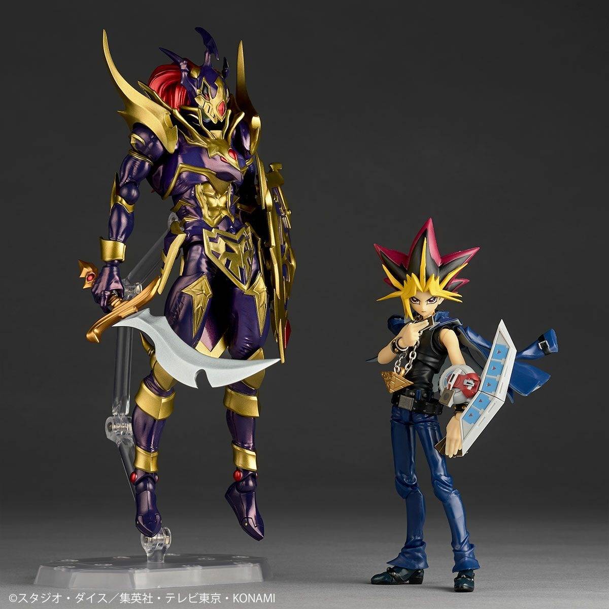 Revoltech: Yu-Gi-Oh! Duel Monsters - Black Luster Soldier (Limited + Bonus) [Kaiyodo]