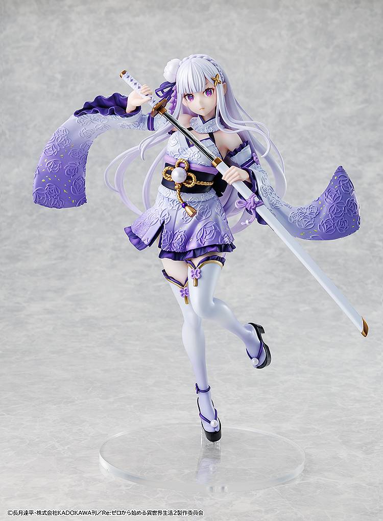 Re:Zero Starting Life in Another World: Emilia - Battle Costume Ver. 1/7 [ Kadokawa ]