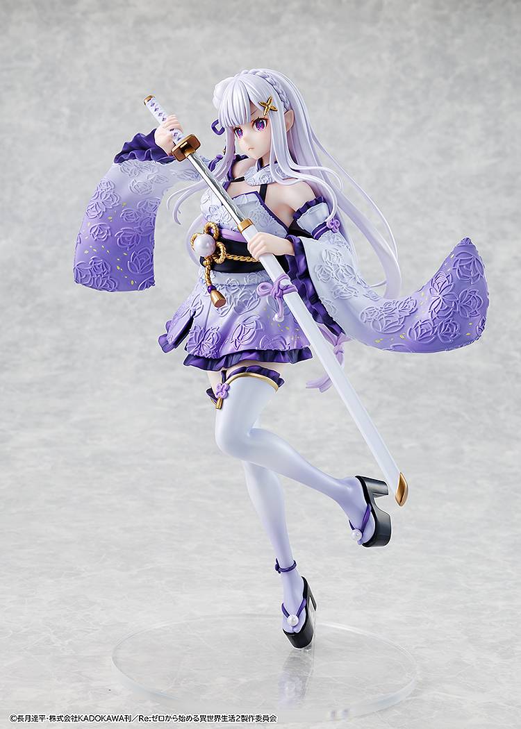 Re:Zero Starting Life in Another World: Emilia - Battle Costume Ver. 1/7 [ Kadokawa ]