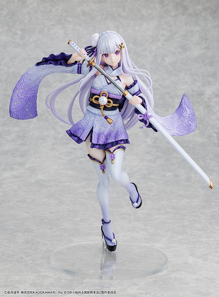 Re:Zero Starting Life in Another World: Emilia - Battle Costume Ver. 1/7 [ Kadokawa ]