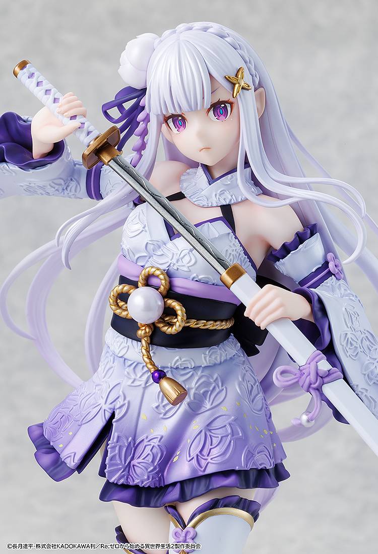 Re:Zero Starting Life in Another World: Emilia - Battle Costume Ver. 1/7 [ Kadokawa ]