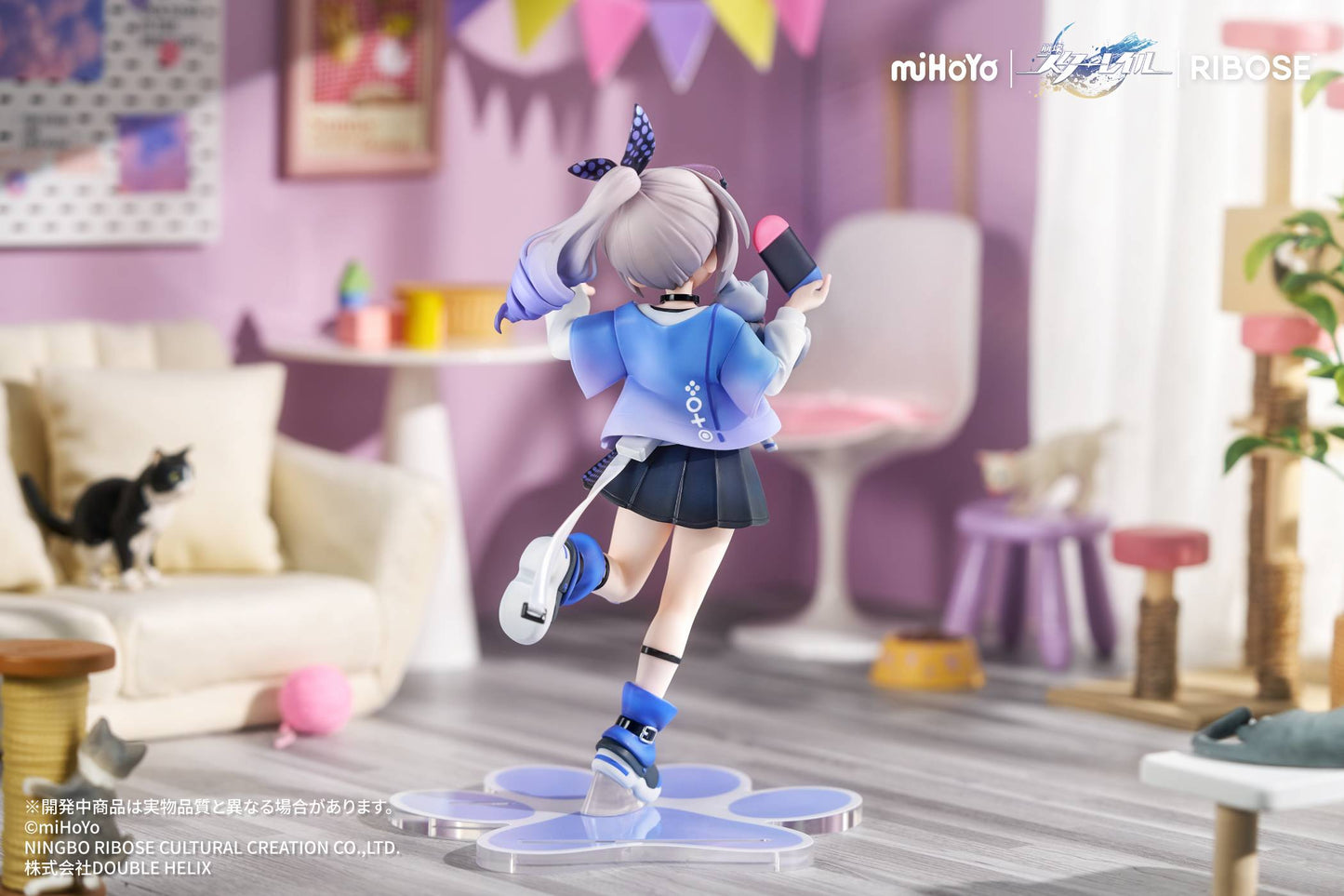 RISE UP+ Honkai: Star Rail - Silver Wolf (Chibi Neko Ver.) (With Bonus) [Ribose]