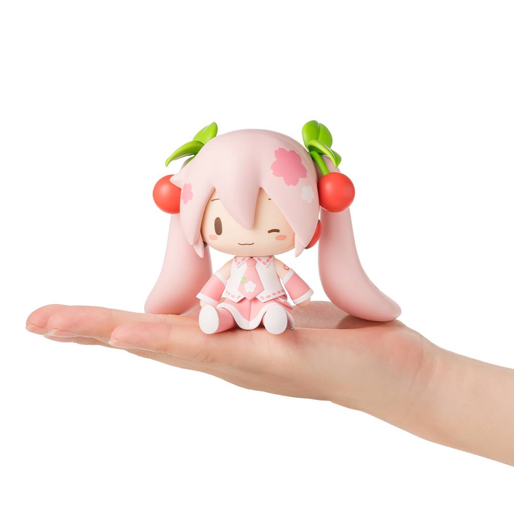 [SEGA Fave] S-Fire: Hatsune Miku - Fuwa Puchi SD Figure - Sakura Miku (Pre-Order)