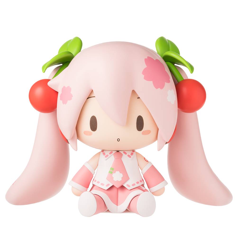 [SEGA Fave] S-Fire: Hatsune Miku - Fuwa Puchi SD Figure - Sakura Miku (Pre-Order)