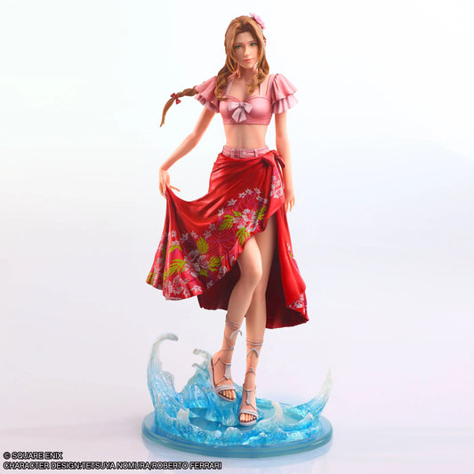 [Square Enix] Static Arts: Final Fantasy VII Rebirth - Aerith Gainsborough (Swimsuit Ver.) (Pre-Order) Square Enix
