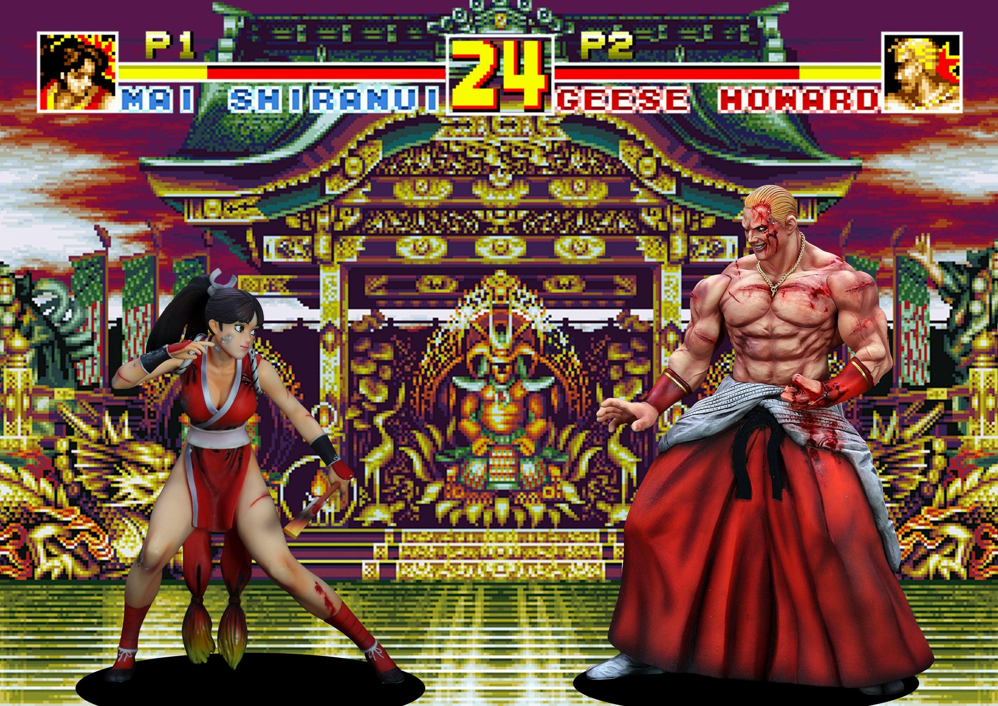 [STUDIO24] THE KING OF COLLECTORS'24 EX: Geese Howard (HG Damaged Ver.) (Pre-Order) - AnisoftPH