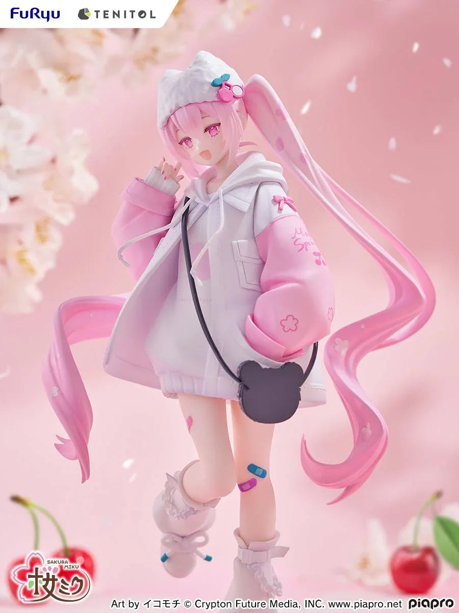 [FuRyu] Tenitol Petit: Hatsune Miku - Sakura Miku (Cool Style Ver.) (Pre-Order) FuRyu