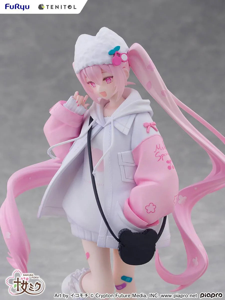 [FuRyu] Tenitol Petit: Hatsune Miku - Sakura Miku (Cool Style Ver.) (Pre-Order) FuRyu